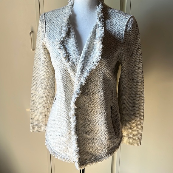NIC+ZOE Fringe Mix Knit Jacket - Picture 5 of 7